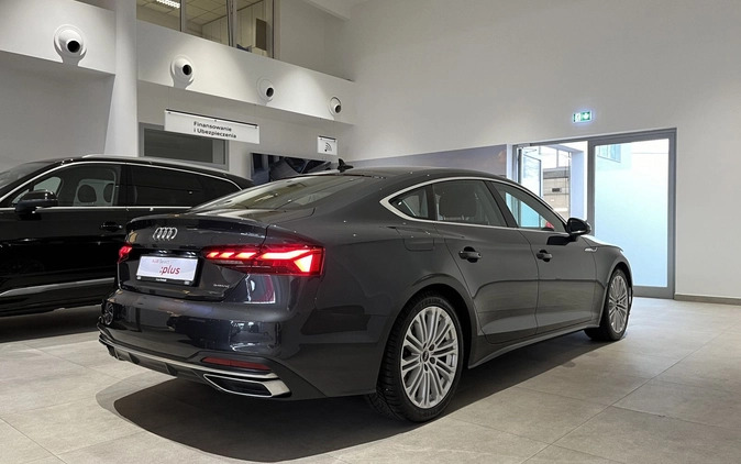 Audi A5 cena 214900 przebieg: 17522, rok produkcji 2023 z Kępice małe 352